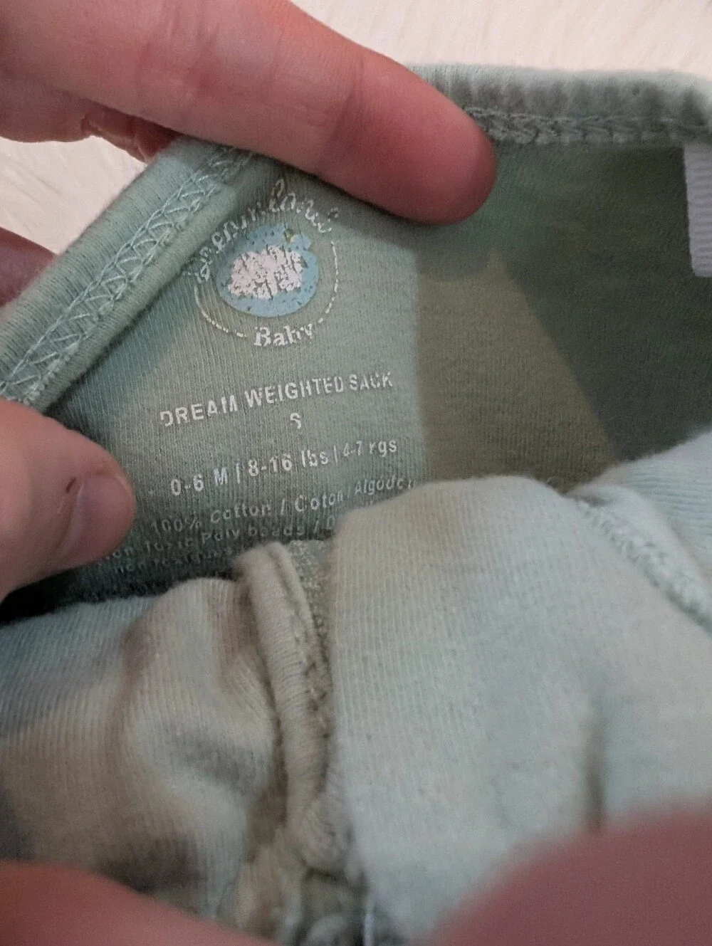 Dreamland Baby Sleep Sack - Sage Green